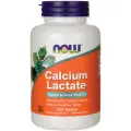Таблетки NOW Calcium Lactate, 260 г, 250 шт.
