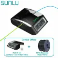 Sunlu Filament connector fusion splicer FC01 and sunlu PETG Black Filament*2