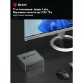 Мини ПК BMAX B3, Intel N5095, RAM 8 ГБ, ROM 256 ГБ SSD, Intel UHD Graphics, Windows 11 Pro, Серебристо-серый