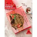 Печенье бисквитное кико в темной глазури с начинкой клубника , 1,2 кг, Кинельский кондитер