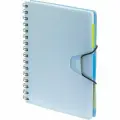 Ежедневник недатир. Bright Colours на спирали, А5, 272 стр, голубой Attache 1499442