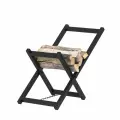 Дровница Везувий D280 black (черная)
