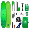Сапборд Fjord Borgar 12.6х34х6 (381x86x15 см) семейный двухслойный / доска для плавания сап борд / Sup board, SUP-доска