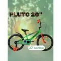 Велосипед детский AIST PLUTO 20 колеса, 1 скорость, блестящий зеленый