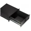 NordFolk NRB-4U выдвижной рэковый ящик 4U, глубина 370 мм, сталь, черный