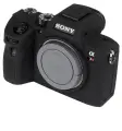 Защитный силиконовый чехол для фотоаппарата Sony Alpha ILCE-A7RM3/ A7R3 III/ A7M3/ A7III/ mark 3 ультра-тонкая полимерная из мягкого качественного силикона