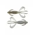 Приманка силиконовая Keitech Crazy Flapper 2.8 #462 Electric Smoke Craw
