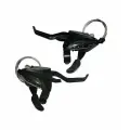 Комплект велосипедных шифтеров + тормозные ручки Shimano 3x8 скоростей