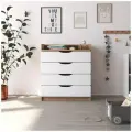 Комод пеленальный Pituso Wood, 80 х 94 см, 4 ящика, дуб канзас