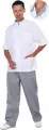 Медицинский костюм мужской Антарес цвет белый/серый, размер 72/74