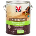 Лак паркетный V33 Eco Protect, полуглянцевый, цвет: бесцветный, 5 л