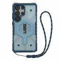 Чехол + шнурок с поддержкой MAGSAFE Uag Pathfinder Clear для Samsung Galaxy S25 Ultra, цвет прозрачно/голубой (Active Blues Lanyard)