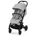 Прогулочная коляска Beezy Fog Grey с дождевиком и бампером