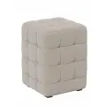 Пуфик Мебель Трия Аристо, велюр, бежевый, 30х30х40 см, максимальная нагрузка 75кг