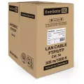 Кабель Exegate EX281815RUS UTP 4 пары кат.5e медь, 25AWG, бухта 305м, серый, PVC