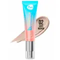 7DAYS Тональный крем для лица матирующий, увлажняющий, стойкий B.COLOUR 02 LIGHT MEDIUM