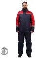 Куртка рабочая зимняя утепленная з38-КУ т. син/красн (р.56-58) 170-176