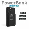 Беспроводной дополнительный аккумулятор (MagSafe) Momax Q.Mag X1 10000 Ультратонкий Black