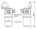 Осушитель кондиционера NRF арт. 33334