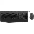 Комбинация беспроводной клавиатуры и мыши MK345 Comfort, английская/русская