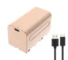 Аккумулятор Kingma NP-F750, 5200 мАч, зарядка USB-C