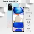 Смартфон. Redmi Note 11 pro 8/128гб, поддерживает русский язык, голубой