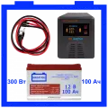 ИБП для котла 300Вт + АКБ 12В 100Ач комплект NRG4YOU