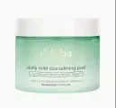 Пэды для чувствительной кожи с успокаивающим действием d'Alba Daily Mild Cica Calming Pad 50 штук