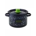 Кастрюля эмалированная Appetite Berry, с крышкой, 4,5 л