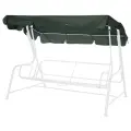 Тент Удачная мебель на липучках, для качелей, 100% полиэстер, зеленый