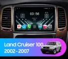 Штатная магнитола FarCar для Toyota Land Cruiser 100 (2002-2007) (4gb/64gb/Wifi/GPS/Android Auto/CarPlay)