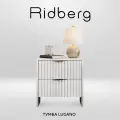 Тумба Ridberg LUGANO 2Я (White/Black)