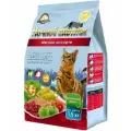 Ночной охотник сухой для кошек мясное ассорти 1,5кг