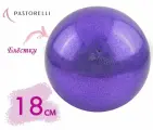 Мяч PASTORELLI 18см. 00026 Аметист GLITTER HV FIG