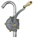 Petroll HS-25A - насос ручной для перекачки дизельного топлива и масла, алюминиевый установка на бочку (22 л/мин)