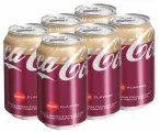 Газированный напиток Coca-Cola Cherry Vanilla со вкусом вишни и ванили (США), 355 мл (6 шт)