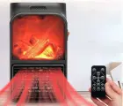 Портативный мини-обогреватель Камин с пультом д/у