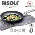 Сковорода Risoli Granito 28 см с крышкой