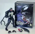 Kоллекционная лицензионная фигурка с аксессуарами от Marvel/ZD TOYS. Веном/Venom. Высота - 22 см