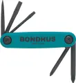 Складной набор ключей BONDHUS GorillaGrip 12545