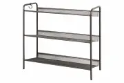 Подставка для обуви 3-полочная Hoff Женева, 65х60х27, цвет графит
