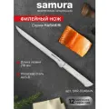 Нож кухонный поварской Samura Harakiri филейный для мяса рыбы профессиональный SHR-0048AW