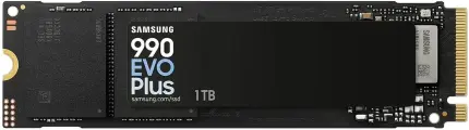 Жесткий диск SSD M.2 1Tb Samsung 990 EVO Plus, 7150/6300MBs, 800000 IOPS, V-NAND MLC, PCI-E4.0x4 (MZ-V9S1T0BW (OEM))