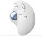 Трекбол Logitech M575, беспроводной, светодиодный, бесшумное нажатие клавиш , белый