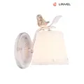 Бра на стену с птичкой в спальню и гостиную, 1 плафон, 1*E14*40 Вт