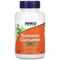 NOW Foods, Turmeric Curcumin, Куркума и куркумин, 60 растительных капсул