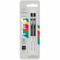 Стержень гелевый Parker Gel Ball Point черный, 98мм, 0,7мм, 2шт, блистер