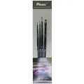 Набор кистей Pinax Artists hi-tech line синтетика 4 шт. Ассорти