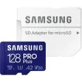 Карта памяти MicroSD 128Гб Samsung Pro Plus +SD