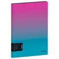 Berlingo Папка с 30 вкладышами и внутренним карманом Radiance, А4, пластик, розовый/голубой